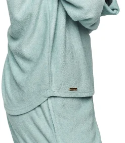 Discount Pyjama broek top lange mouwen P103 CUDDLY DAMES Nachtmode