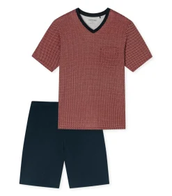 Discount Pyjama Kort Rood Heren Pyjama's