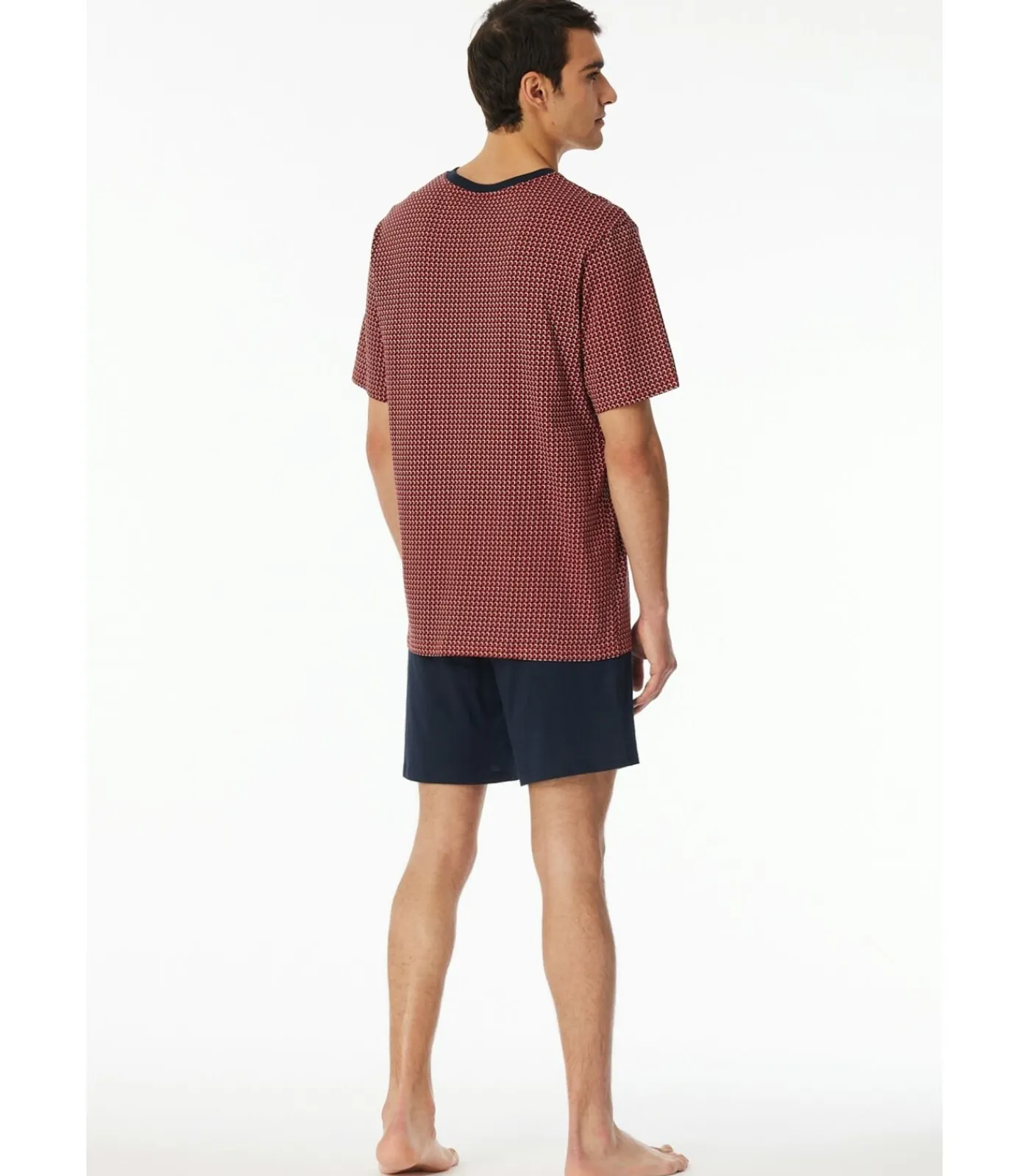 Discount Pyjama Kort Rood Heren Pyjama's