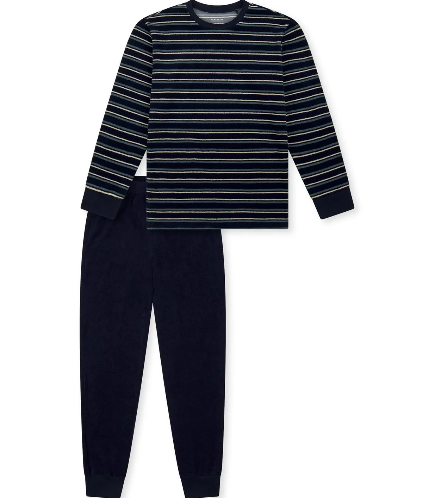 Kinderen SCHIESSER Pyjama Pyjama lang Frottee