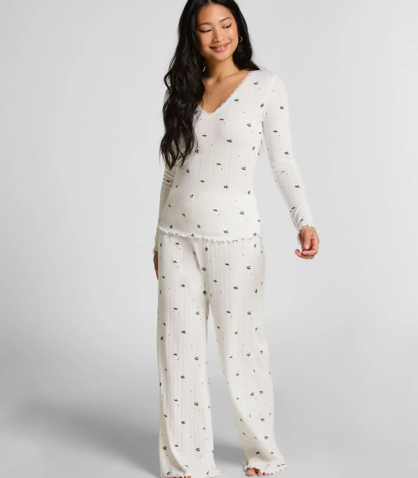 DAMES Hunkemöller Pyjama top Pointelle