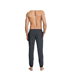 Clearance Pyjamabroek Donkerblauw-Melange Heren Pyjama's