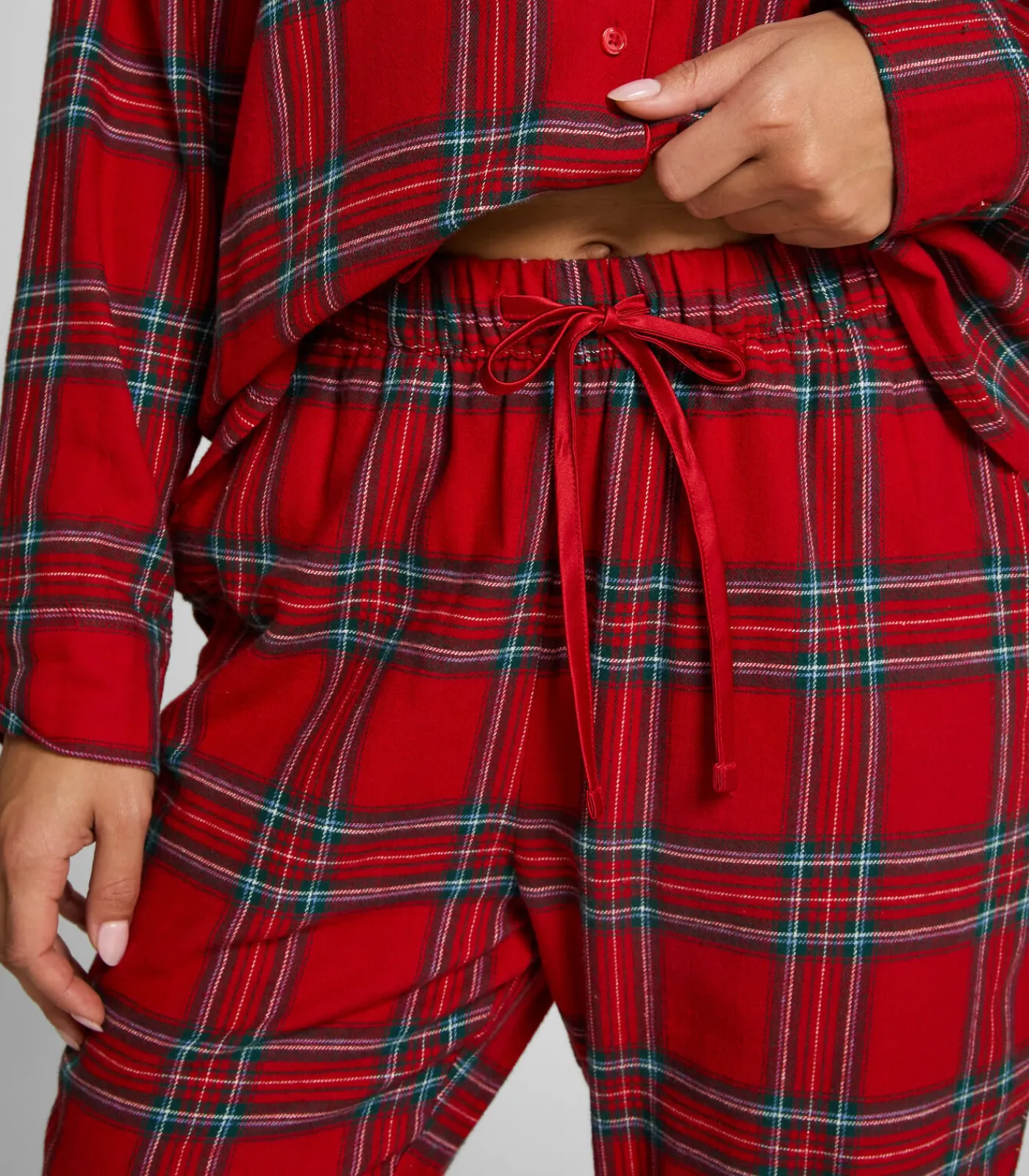 Sale Pyjamabroek Flannel DAMES Nachtmode