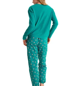 DAMES LISCA Pyjamabroek jogger top M lang FOXY