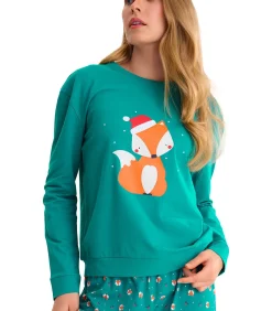 DAMES LISCA Pyjamabroek jogger top M lang FOXY