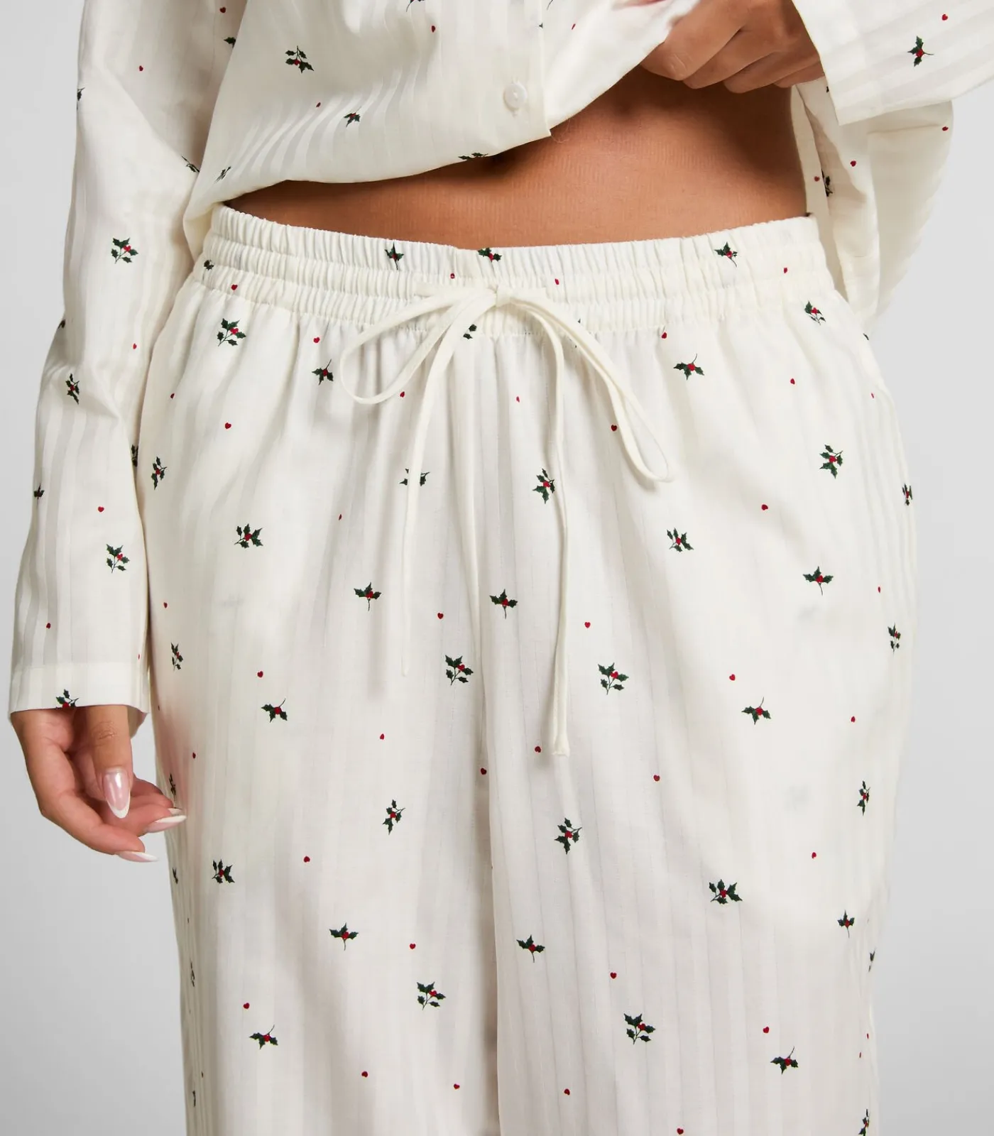 DAMES Hunkemöller Pyjamabroek met maretakprint