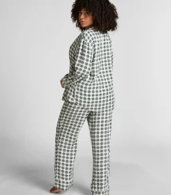 Clearance Pyjamaset van keperstof DAMES Nachtmode