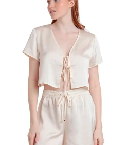 Best Pyjamashort satijnen hemdje Sweet Luxe DAMES Nachtmode