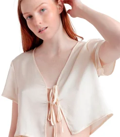 Best Pyjamashort satijnen hemdje Sweet Luxe DAMES Nachtmode