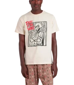 Pyjamashort t-shirt Mandalorian Star Wars Heren Pyjama's