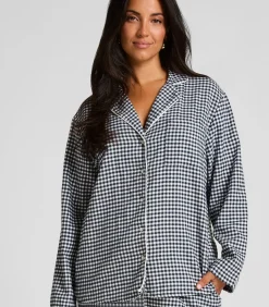 New Pyjamatop Flanel Essentials DAMES Nachtmode