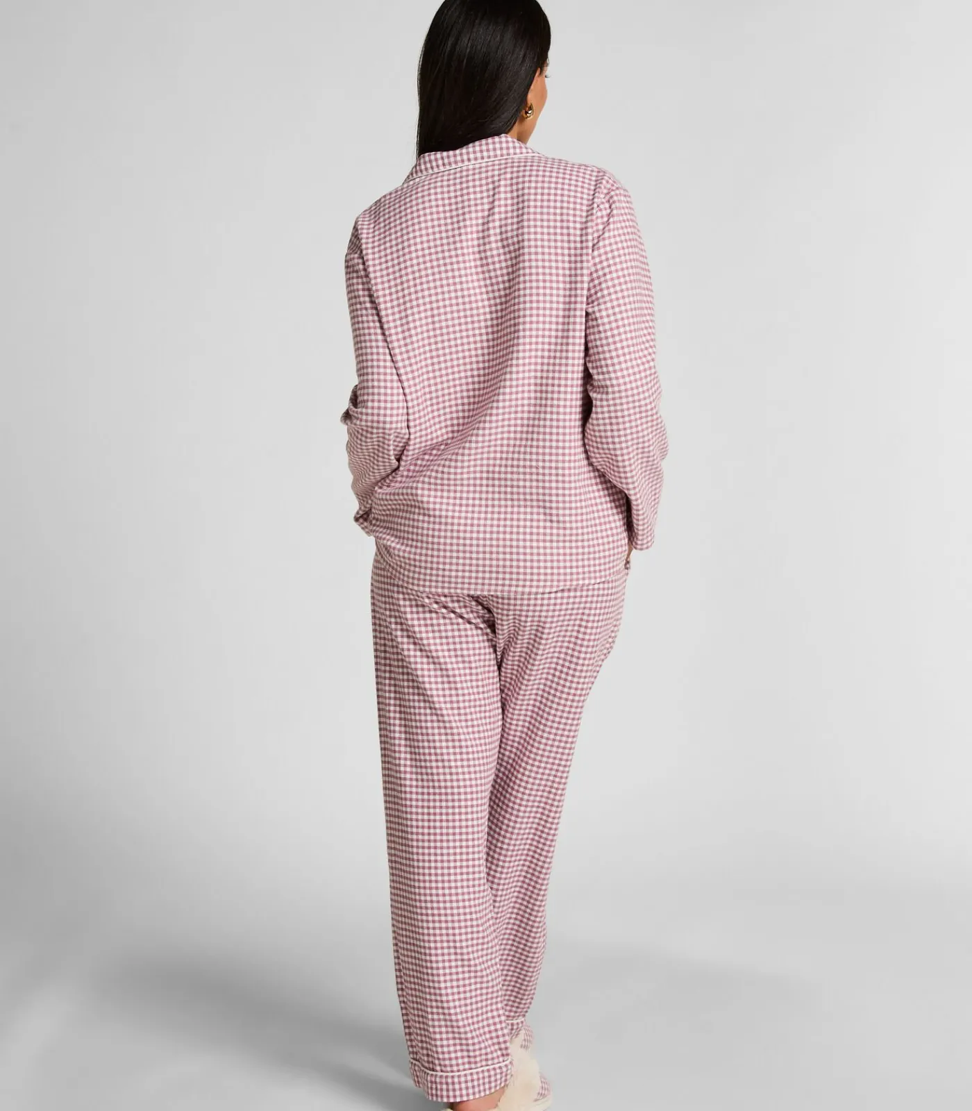 DAMES Hunkemöller Pyjamatop Flanel Essentials