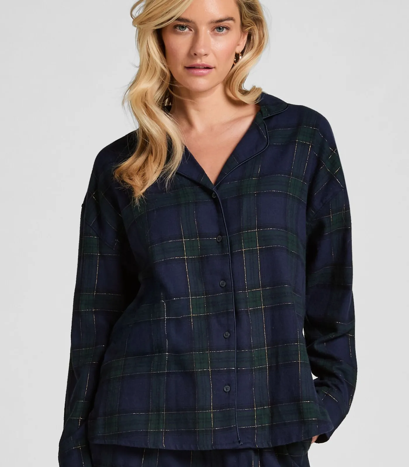 DAMES Hunkemöller Pyjamatop Flannel