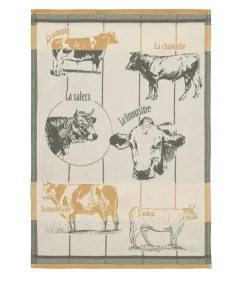 Coucke Races bovines - Tafellinnen Theedoek