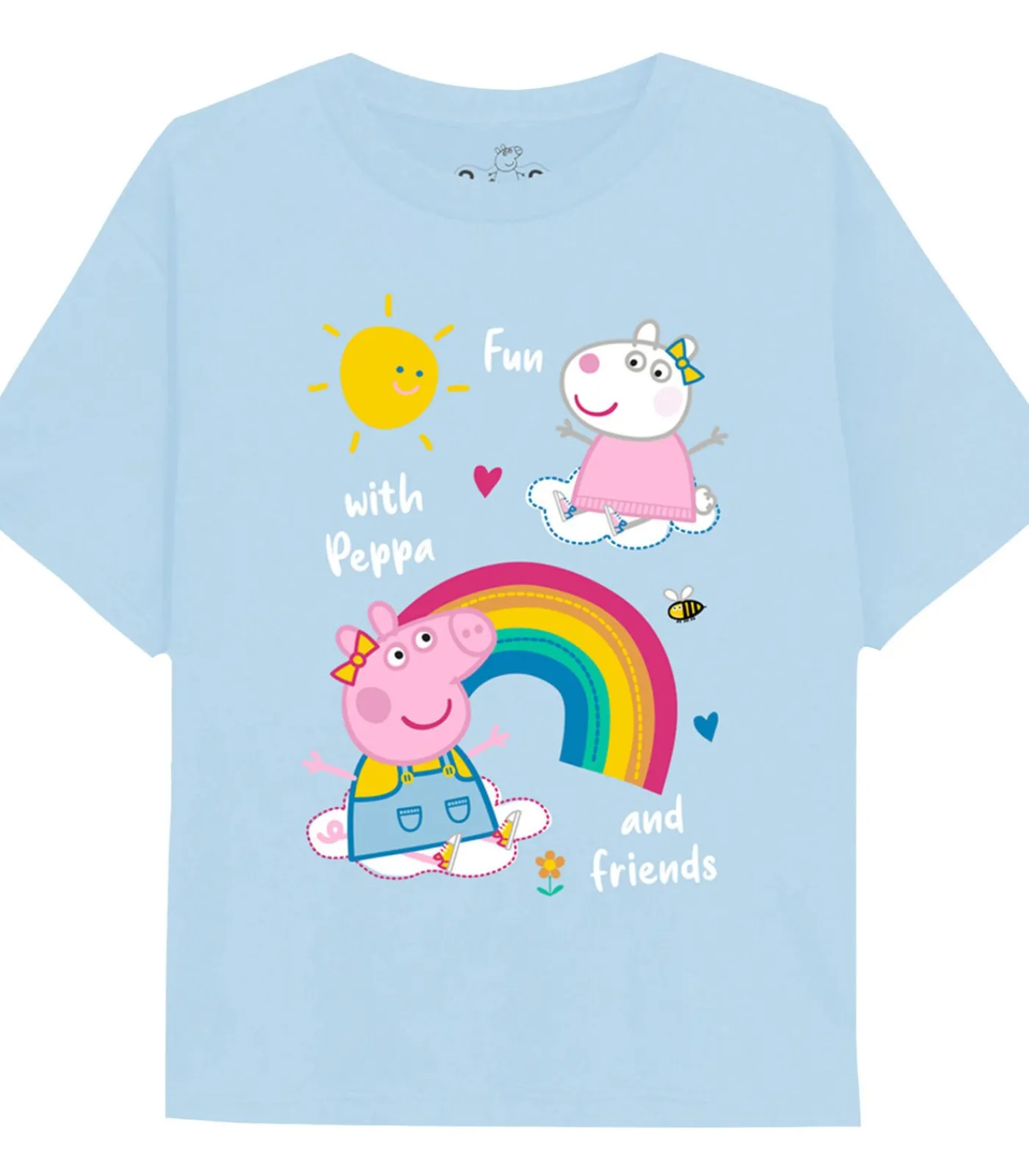 Outlet RAINBOWS & FRIENDS - T-shirt - Blauw Kinderen Tops