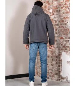 Heren NAPAPIJRI Rainforest winter - dark grey solid