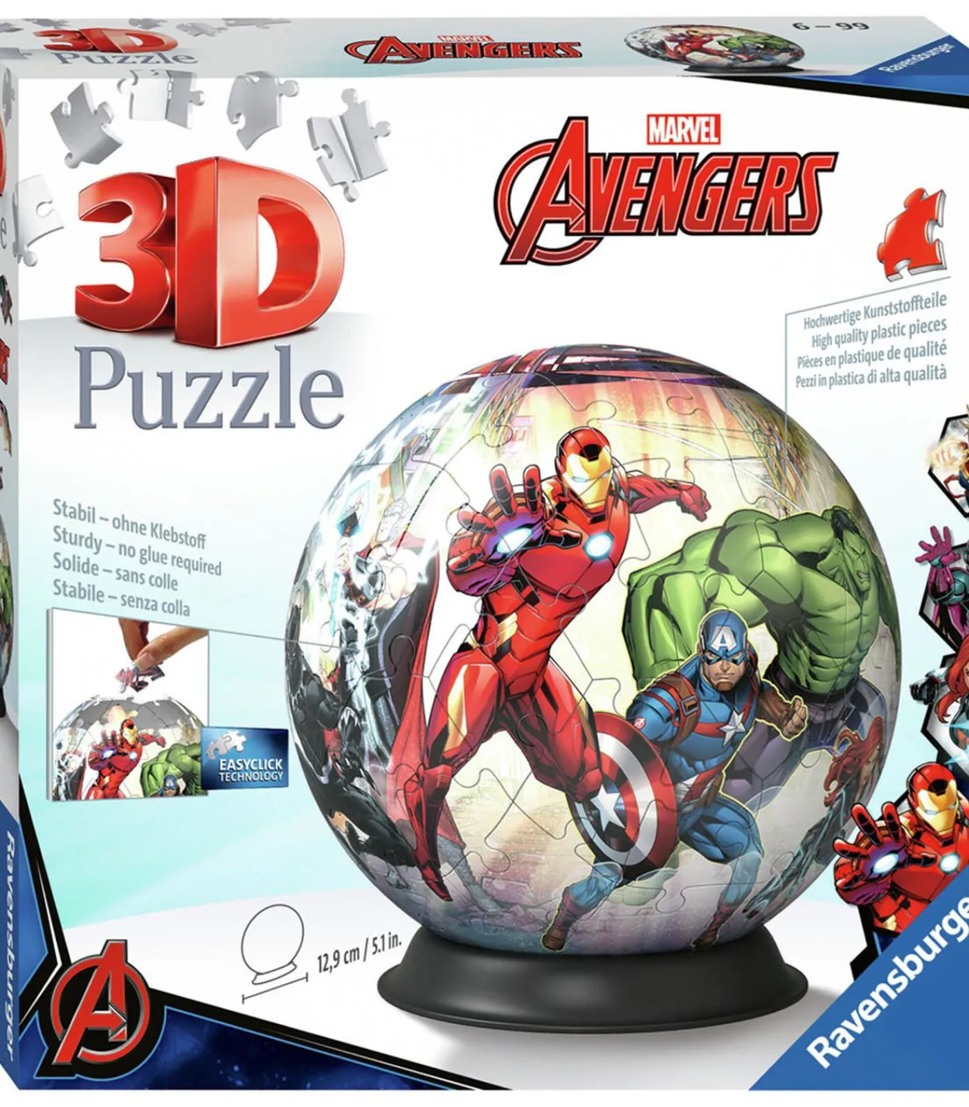 Discount Marvel Avengers 3D puzzel - 72 stukjes - Superhelden speelgoed Kinderen Speelgoed
