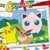 Kinderen Ravensburger schilderen op nummer - Pokemon Classics schilderpakket