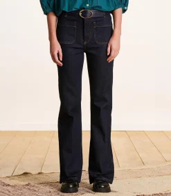 New Raw bootcut jeans van organisch katoen DAMES Jeans