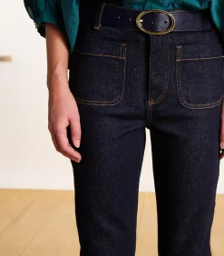 New Raw bootcut jeans van organisch katoen DAMES Jeans