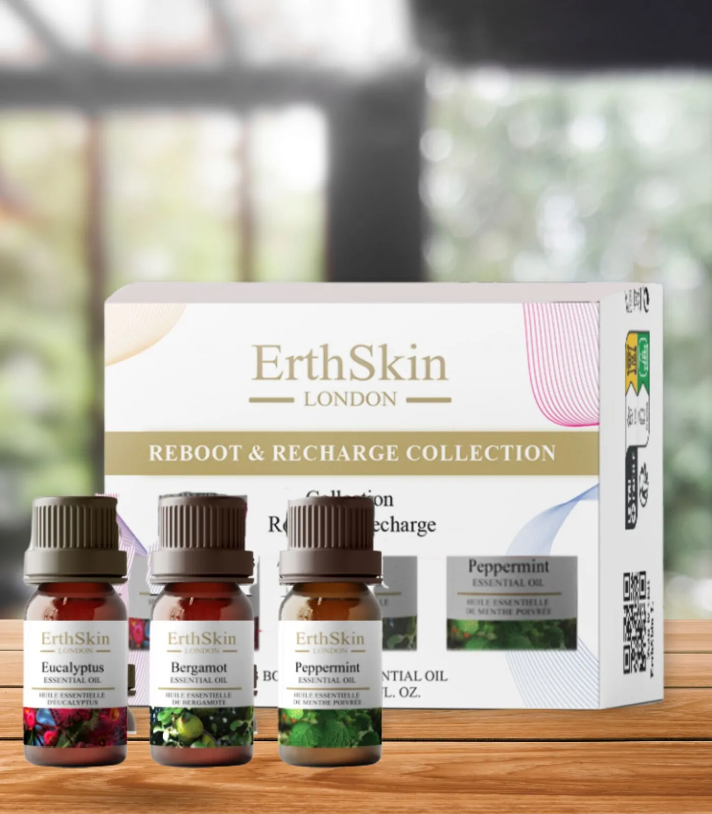 Erth Skin London REBOOT EN RECHARGE COLLECTIE