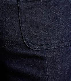 DAMES La Fée Maraboutée Rechte jeans met wijde pijpen van biologisch katoen