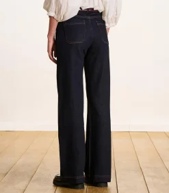 DAMES La Fée Maraboutée Rechte jeans van biologisch katoen