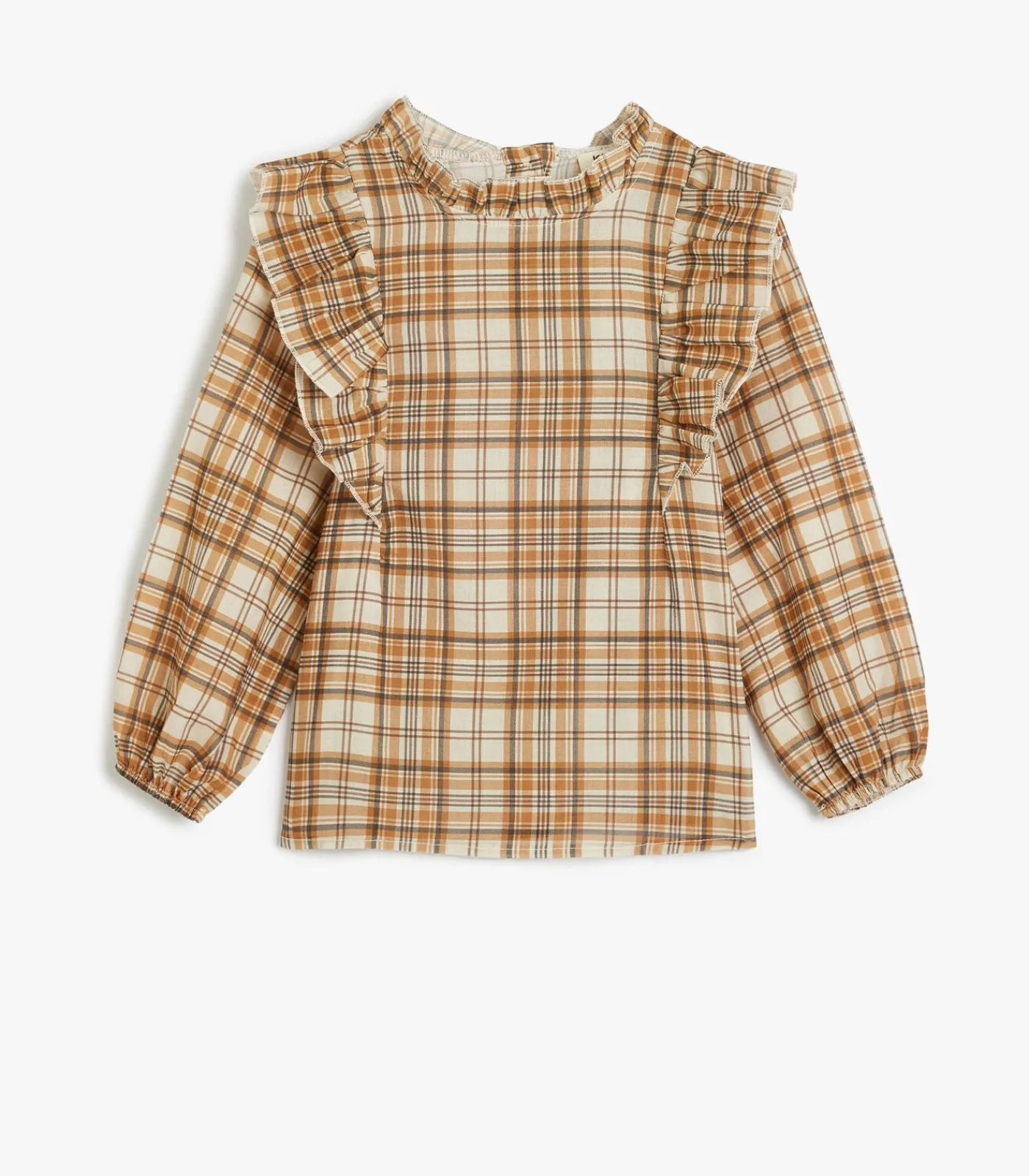 Rechte kraag Lange mouw Overhemd Kinderen Tops