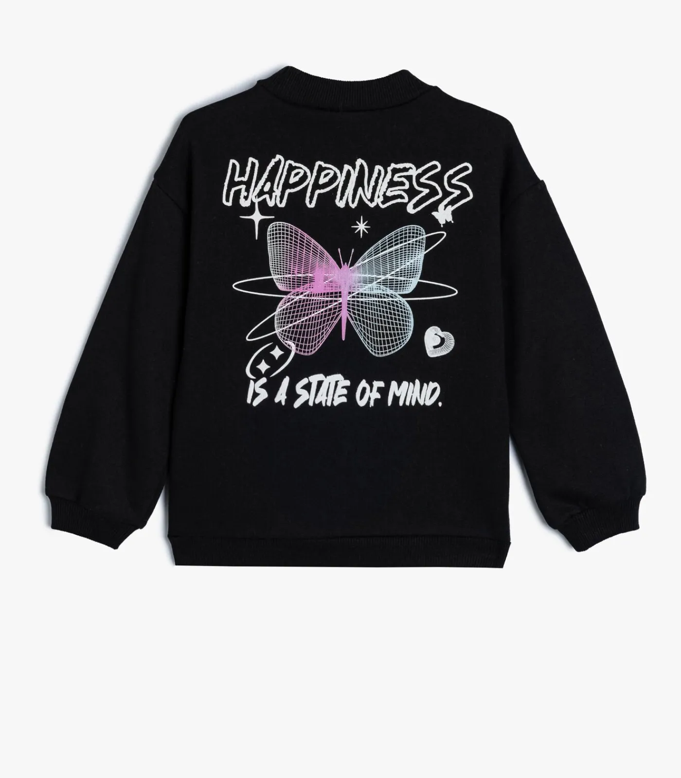 Clearance Rechte kraag Met drukwerk Sweatshirt Kinderen Truien & Cardigans