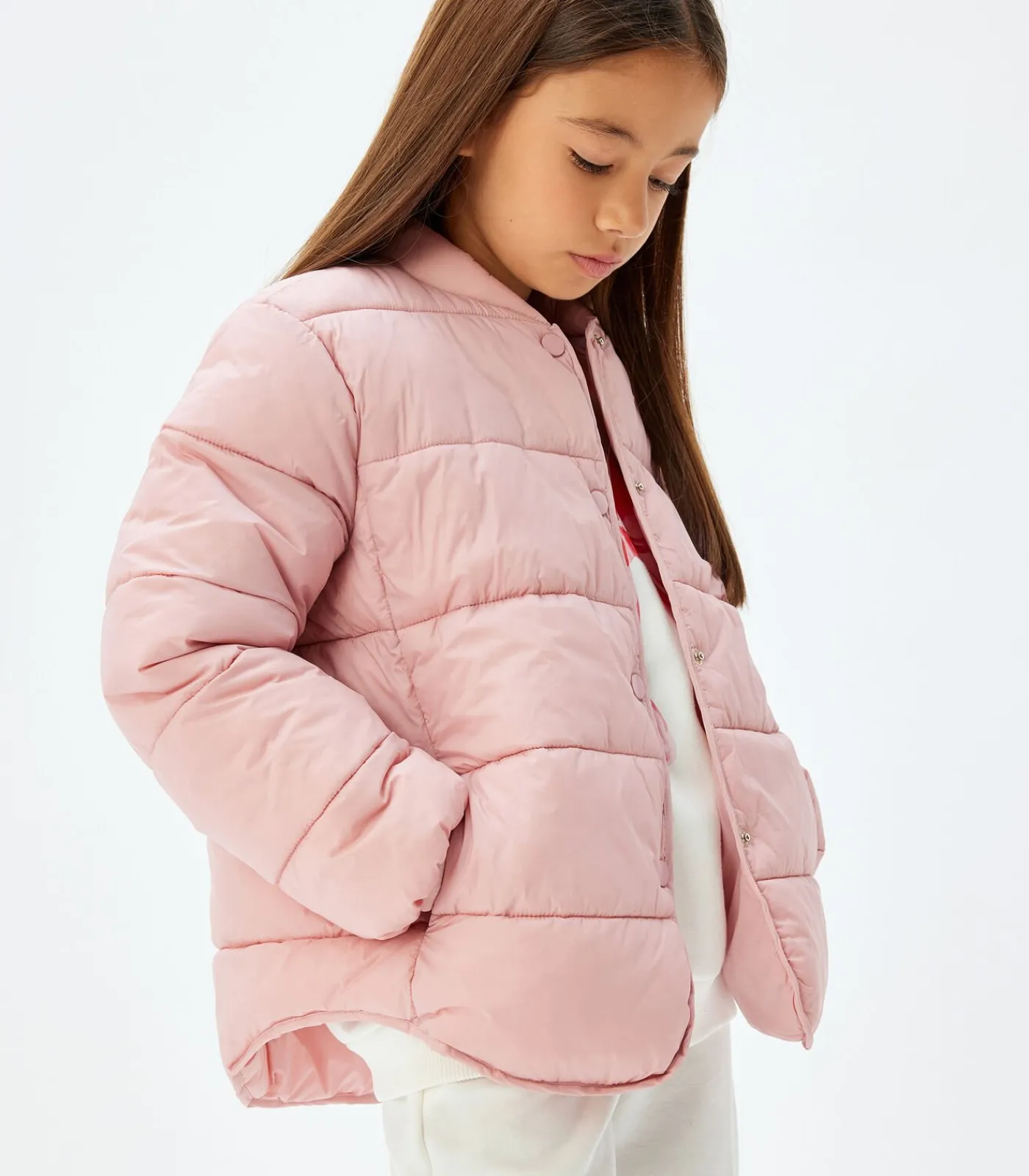 Hot Rechte kraag Puffer Jack Anorak Kinderen Jassen