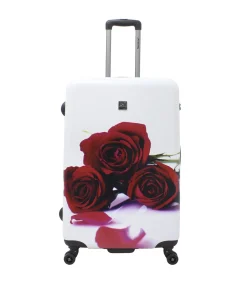 Online Red Rose Reiskofferset 54/67/78 cm (S/M/L) 8 wielen Trolleys