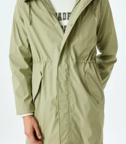 Best Regenjas Heren Slim Fit Kap Knoopsluiting Heren Jassen