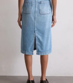 Regular denim rok DAMES Rokken