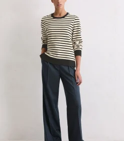 DAMES Marc O'Polo Regular gestreept sweatshirt