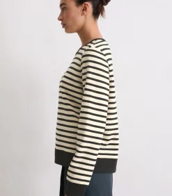 DAMES Marc O'Polo Regular gestreept sweatshirt