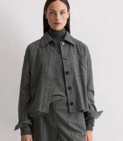 Best Regular krijtstreepjasje DAMES Jassen