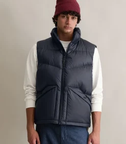 Heren Marc O’Polo DENIM Regular puffer donsgilet