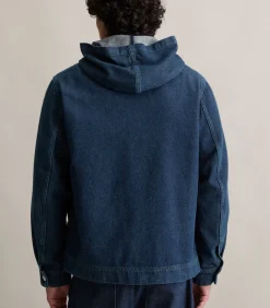 Discount Regular spijkerjas met capuchon Heren Jassen