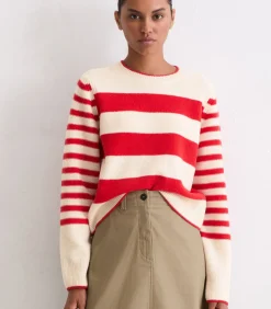 New Regular streepjestrui DAMES Truien & Cardigans