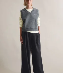 DAMES Marc O’Polo DENIM Regular sweat-trui in college-stijl