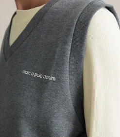 DAMES Marc O’Polo DENIM Regular sweat-trui in college-stijl