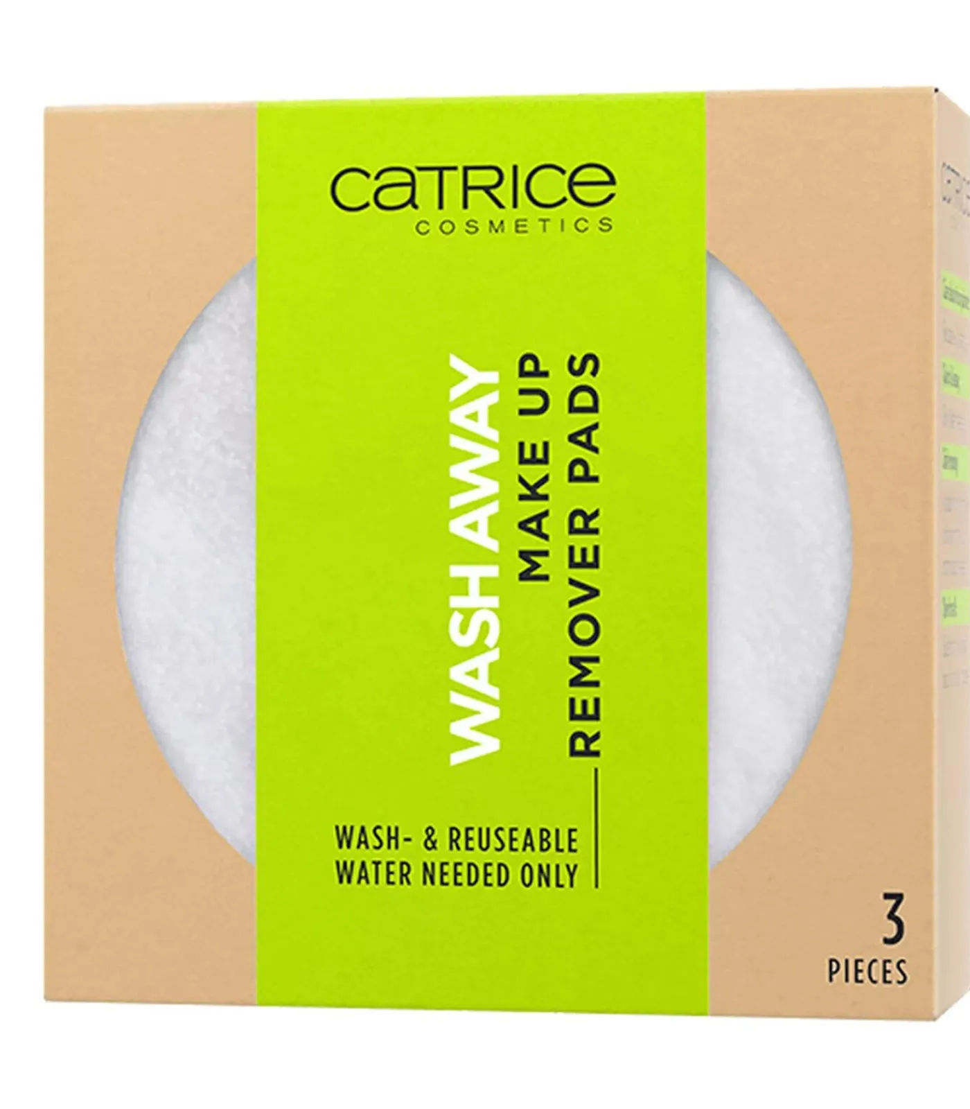 Catrice Reinigingspads Wash Away Make Up Remover