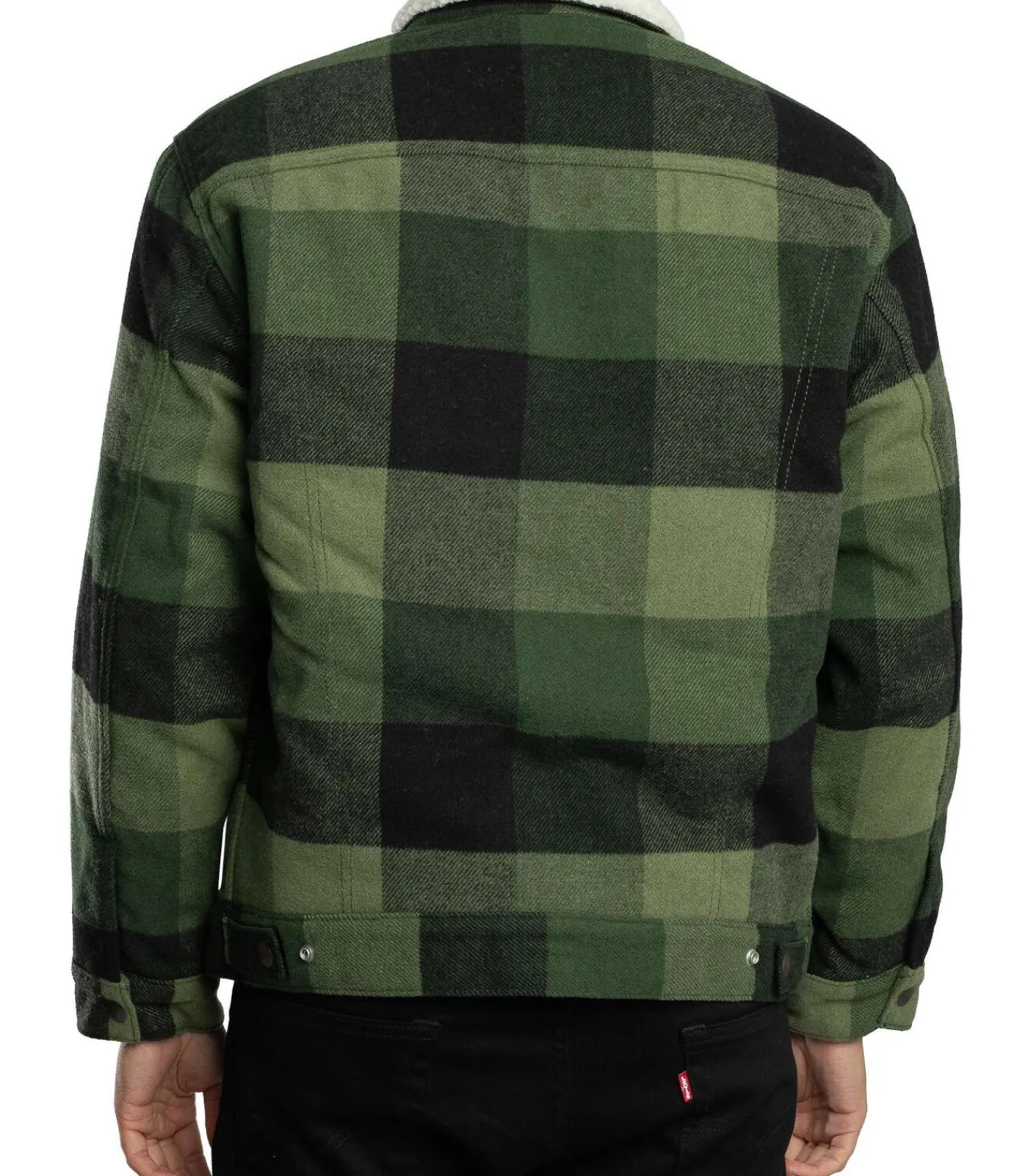 Clearance Relaxed Fit Geruit Jasje Heren Jassen