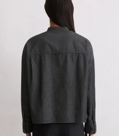 Discount Relaxte chambray blouse DAMES Overhemden & Blouses