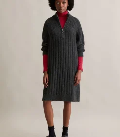 Sale Relaxte gebreide jurk DAMES Jurken