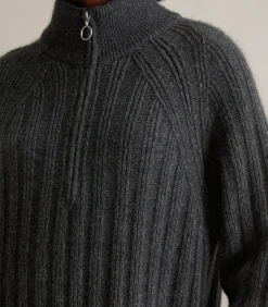 Sale Relaxte gebreide jurk DAMES Jurken