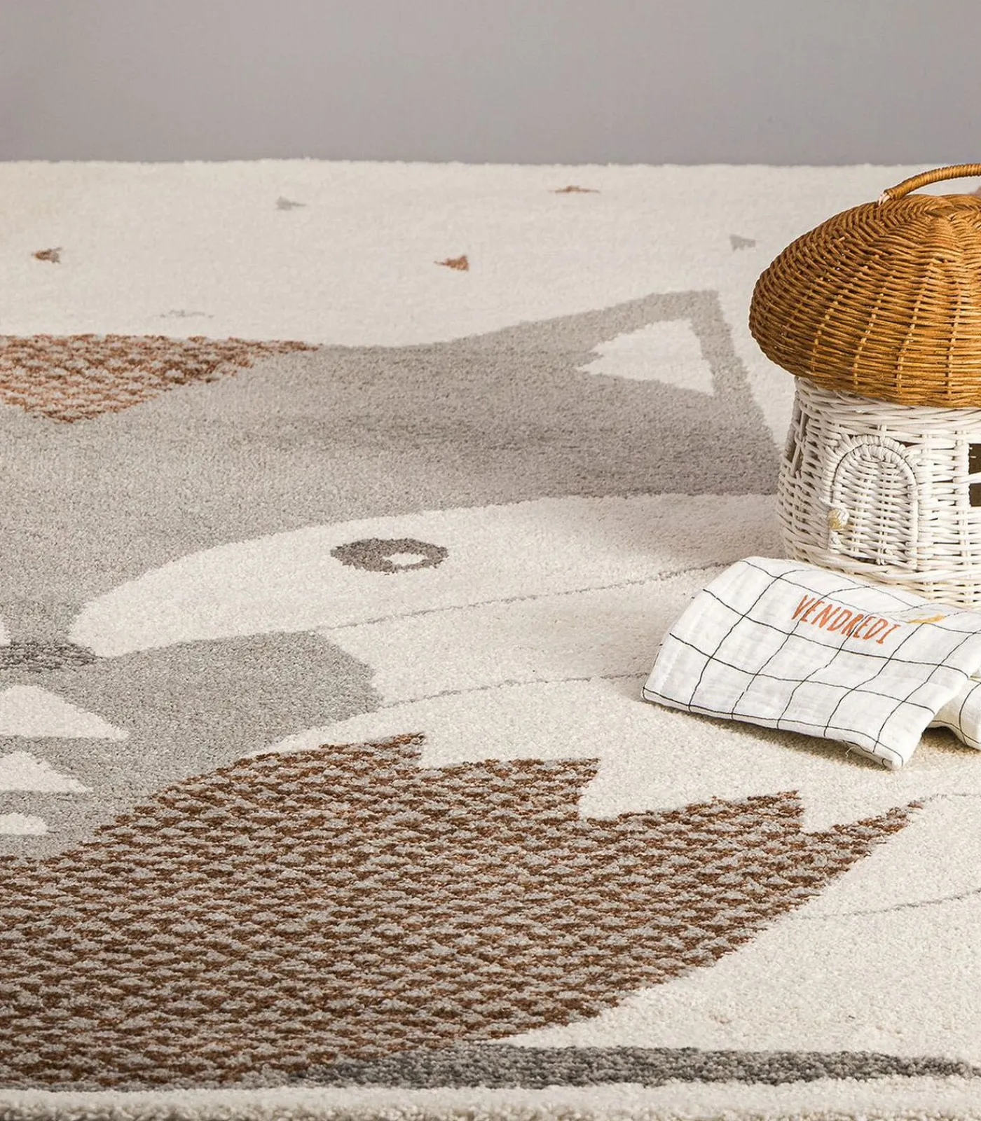 Kinderen AFKliving RENARD kindertapijt