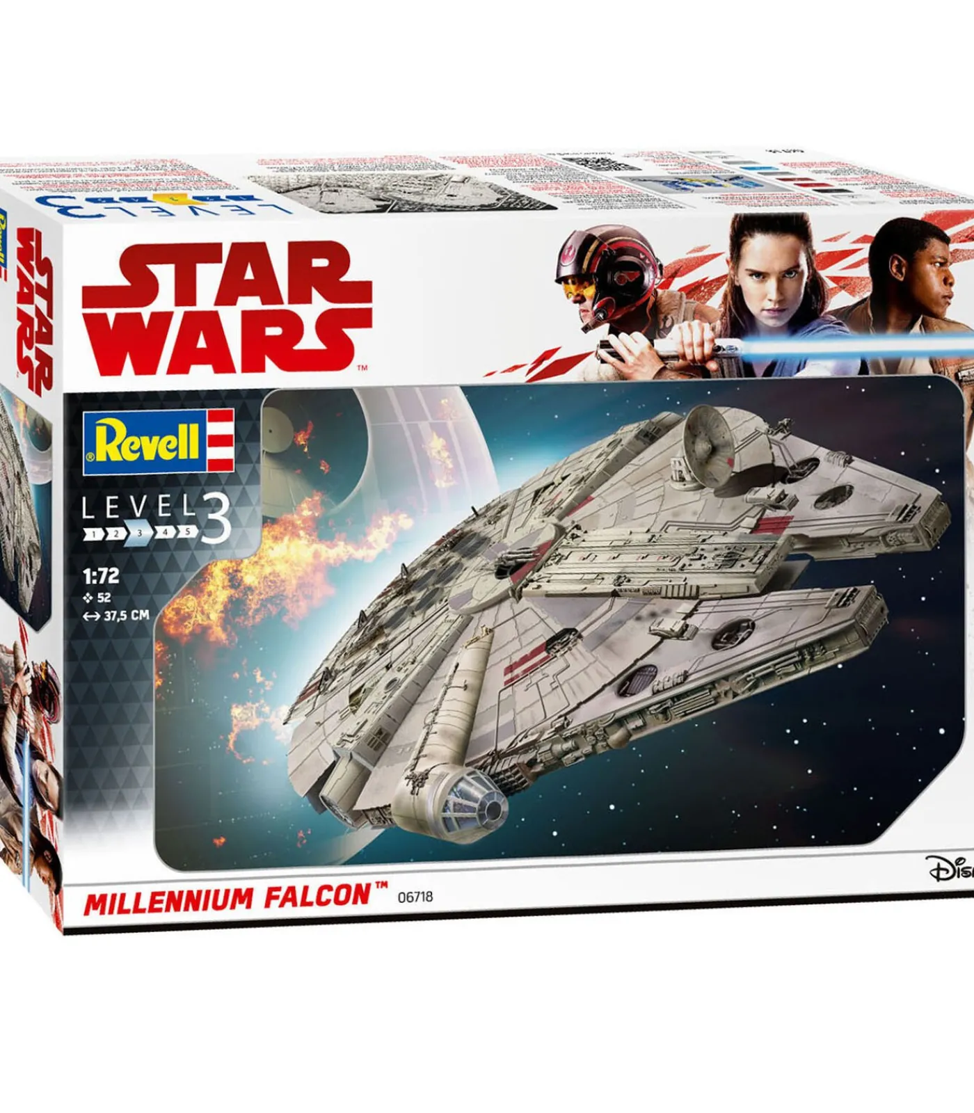 Kinderen Revell Star Wars Millennium Falcon bouwpakket 1:72 schaal model