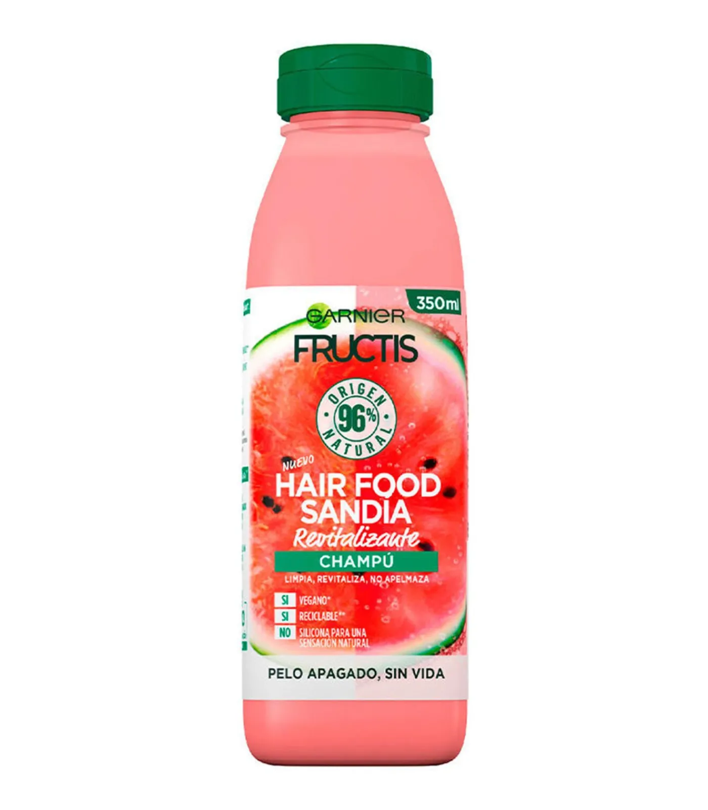 Clearance Revitaliserende Shampoo Fructis Hair Food - Watermeloen 350 ml Shampoo