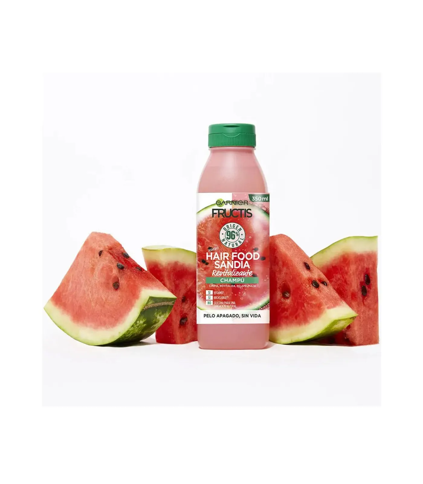 Clearance Revitaliserende Shampoo Fructis Hair Food - Watermeloen 350 ml Shampoo